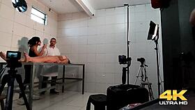 intimate interview with doctor for evaluation