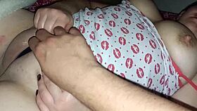 la esposa puta infiel de mi hermanastro cuando la dejan sola se deja manosear full on xred sheer 1