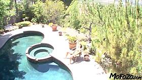 the slim step sister bends over for doggystyle with her uncle