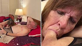 Christmas in July - Granny Carmen Sucks Cock Hard?