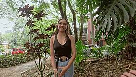 My first porn casting with a fake agent in medellin