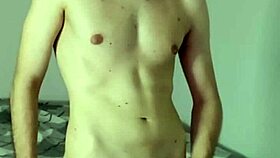 Masturbating to cum on webcam.