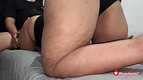 my roommate forced rough sex on me after spying during stretches