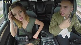 Mia Ferrari's pierced nipples and tits in public outdoor doggystyle fucking with muff diving and facial.