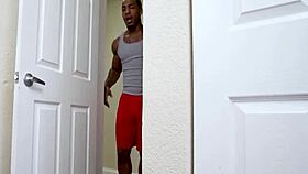 Ada Vera chats with her stepbrother about his impressive physique.