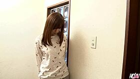 Dude, small-tittied Japanese Shino Tanaka gets her pussy filled with cum!