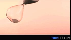 Horny Haley Reed needs big cock to squirt! 😏