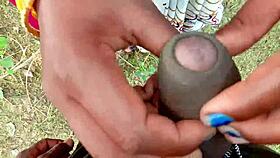 Watch the brutal fucking of the Indian aunty in the jungle