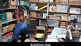 Lp Officer Dips Into Ebony Pussy, Making Arie Faye So Wet With Emotion