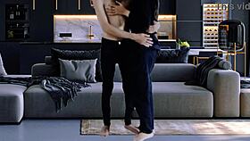 desi couple shares intimate night with kisses and touches