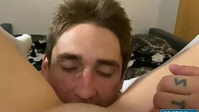 Wild teen with tattoos gets her pussy banged hard by naughty lover