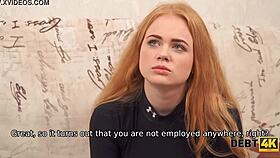 Russian Redhead Bent Over Rough Fuck