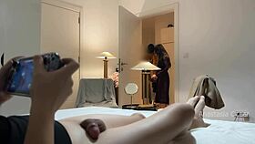 hey, my stepmom and i are flashing my husband's cock before dinner. want to see?