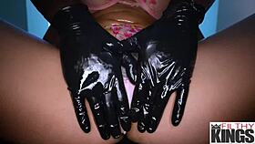 Busty Roxie Enjoys BBC Massage Bent Over