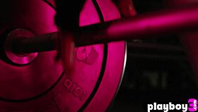 MILF model asks, 'Watch my big tits bounce during deadlifts?'