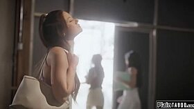 Desperate big tits actress will do anything to get the role, including titty fuck and domination