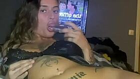 i'm horny goth slut fucks her tight ass