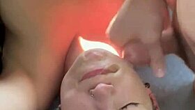 Watch this busty petite hooker get cumshot? So hot!