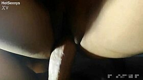 Man, this skinny girlfriend rides my buddy's cock so good from behind!