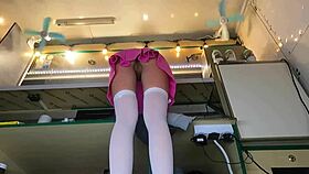 No Panties For Extra Cash!