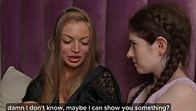 Nude Photo Accident Leads To Passionate Step-Sisters Fucking! 😏👯‍♀️