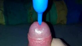 want to see this handjob with plugin leading to cumshot?