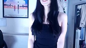 hot goth girl next door sneaks to my room part 2 trailer with deepthroat and riding