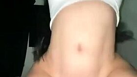 Horny latina couple enjoys big tits and ass in cumshot compilation