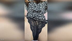 The Girl Will Do Anything To Get A Fans Attention Playfully Teasing By Gradually Getting Naked Of Leak