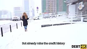 Russian Redhead Bent Over Rough Fuck