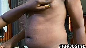 I specifically bang my boyfriend's black roommate Spicy Saint with muff diving and doggystyle.