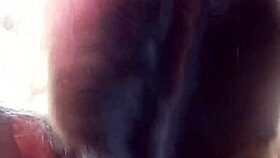 Early morning craving hits and she begs for a big load of cum right in her mouth from that monster cock.