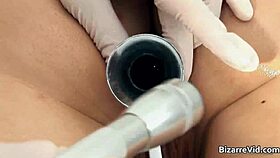 Hey, this nasty blonde honey is coming to the doctor for some bound spanking and deepthroat! 😈