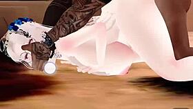 Teen Kaori Receives Huge Dose Of Monster Black Cock In Assfucking