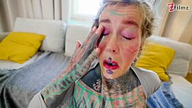 Anuskatzz Takes Three Monster Cocks In Crazy Dap Anal Destruction