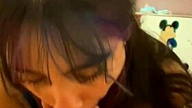 Latina Milf Sucks Friend's Cock Hard