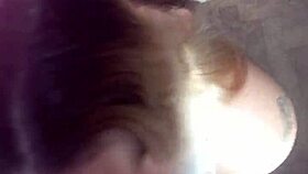 Early morning craving hits and she begs for a big load of cum right in her mouth from that monster cock.