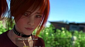 Let's play Casey's Fall part 6b unshaved path with redhead