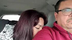 getting fucked by a stranger in the backseat while my wife drives 😈