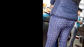 Culo En Las Quesadillas Voyeur Spying Action!