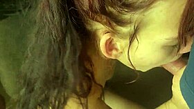 18 Year Old Stepsis Milking My Cock While Finger Fucking Her Pussy