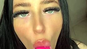 British Slut Plays With Herself, Toys And Squirting