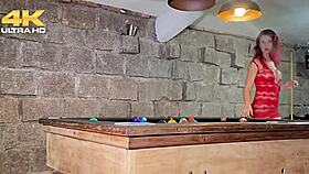 Putaria Na Sinuca With Latina Amateurs Blowjob