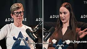 Hazel Moore and Bree Mills in casting interview discuss daily anal assfucking