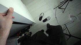 Paid The Maid With A Hard Fuck And Cum On Face