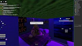 Futanari fucks my huge ass in the studio