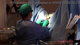 Daisy Ducati gets examined by Doctor Tampa for university physical on GirlsGoneGyno