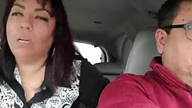 getting fucked by a stranger in the backseat while my wife drives 😈