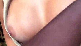 hot asian stopped in traffic blitz, ends up fucking carioca cop bareback in the woods