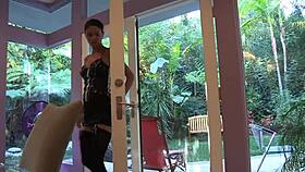 Lesbian Scene with Dana Vespoli and Her Lover Milfs Having Fun